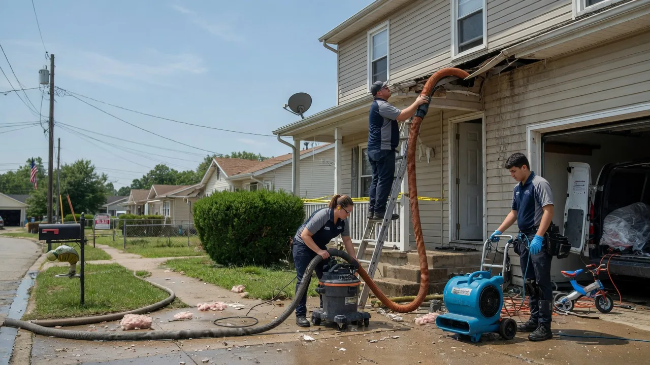 Water Damage Restoration in Byars, OK near me
